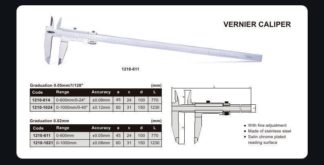 VERNIER CALIPER (jaw length 100mm)