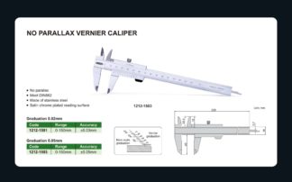 NO PARALLAX VERNIER CALIPER