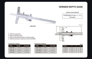 VERNIER DEPTH GAGE