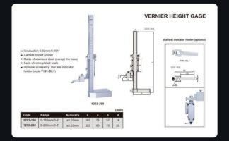 VERNIER HEIGHT GAGE