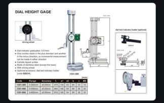 DIAL HEIGHT GAGE
