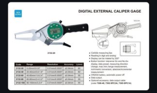 DIGITAL EXTERNAL CALIPER GAGE (jaw length 60mm)