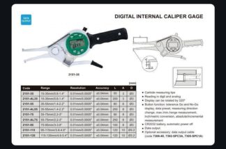 DIGITAL INTERNAL CALIPER GAGE (jaw length 80mm)