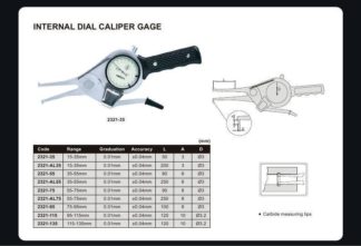 INTERNAL DIAL CALIPER GAGE (jaw length 50mm)