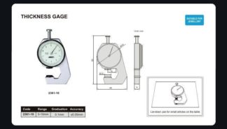 THICKNESS GAGE