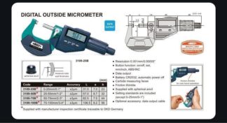 DIGITAL OUTSIDE MICROMETER