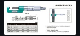 HUB MICROMETER - INSIZE 3292-2 1-2"