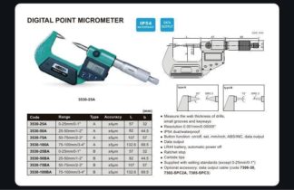 DIGITAL POINT MICROMETER (30°)