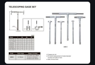 TELESCOPIC GAUGE - INSIZE 4206-B 12.7-19mm