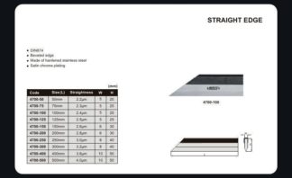 STRAIGHT EDGE (DIN874)