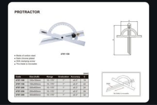 PROTRACTOR (250x500mm)