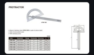 PROTRACTOR (300x500mm)