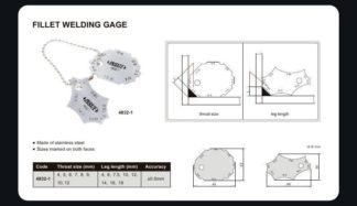 FILLET WELDING GAGE