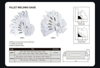 FILLET WELDING GAGE