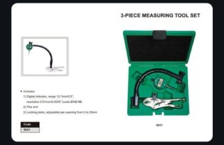 MEASURING TOOL SET | 3pc | INSIZE 5031-E
