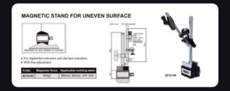 MAGNETIC STAND FOR UNEVEN SURFACE
