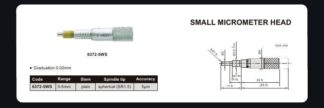 MICROMETER HEAD - INSIZE 6372-1 0-1"
