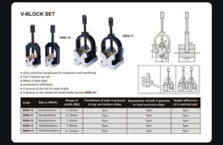 V-BLOCK SET (two V-blocks per set)
