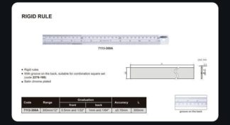 RIGID RULE - INSIZE 7113-600A 600mm / 24"