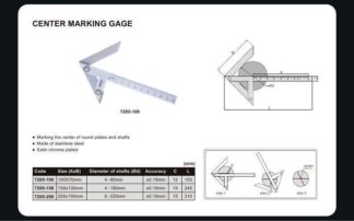 CENTER MARKING GAGE