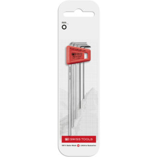 PB Swiss 5 Pce Metric Long Hex key L-Wrenches in Plastic Holder