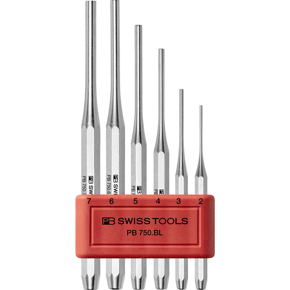 PB Swiss 750.BL Pin, Drift & Octagonal Punch Set, 6 Pce - P&A ...