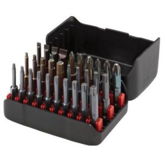 PB Swiss E6 990 PrecisionBit Shape E 6.3 (1/4") 30 Pce Set in BitBox